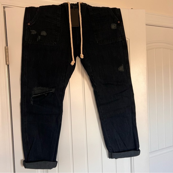 One Teaspoon Denim Joggers - Picture 3 of 3